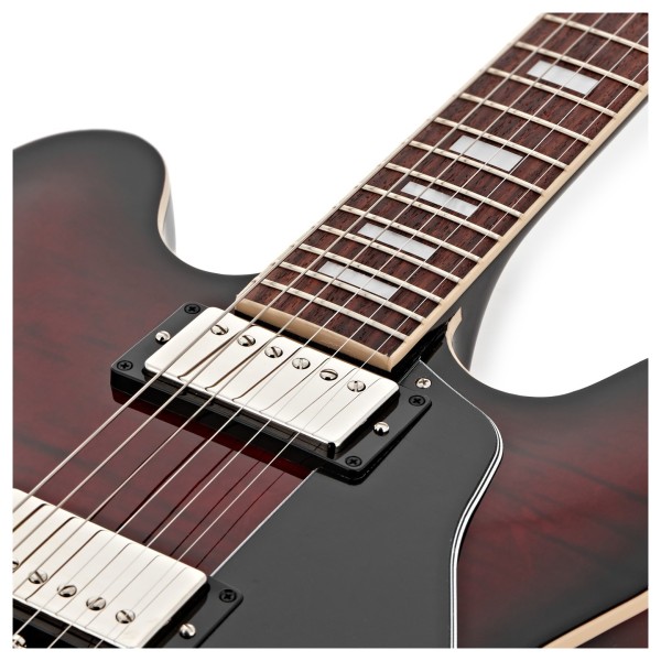 Gibson ES-335 Figured, Blood Moon Burst #219850257 - upper bout