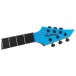 Jackson Pro Plus Series Signature Misha Mansoor Juggernaut ET6, Ebony Fingerboard, Riviera Blue headstock 