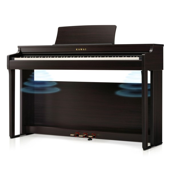Kawai CN29 Digital Piano, Premium Rosewood, Speakers