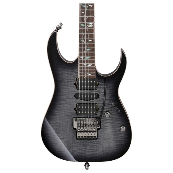 Ibanez RG8570 J Custom, Black Rutile close