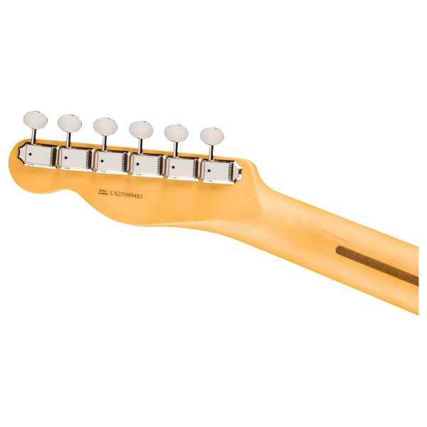 Fender American Professional Classic Telecaster SSS MN, 3-Color Sunburst - back of headstock