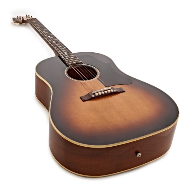Gibson Custom 1955 J-45 Light Aged, Vintage Sunburst #21385039 - angled shot