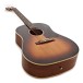 Gibson Custom 1955 J-45 Light Aged, Vintage Sunburst #21385039 - angled shot