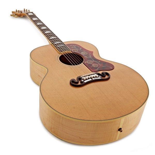 Gibson Custom 1957 SJ-200 Light Aged, Natural #21385042 - angled shot