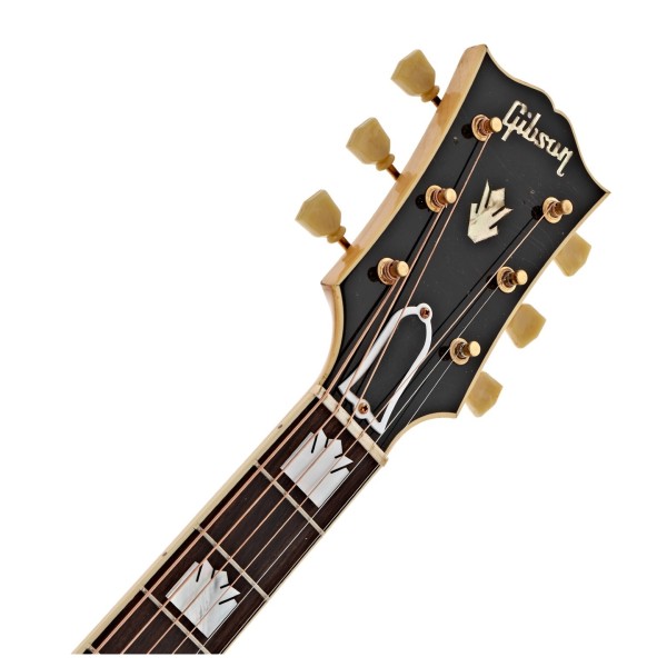 Gibson Custom 1957 SJ-200 Light Aged, Natural #21385042 - headstock