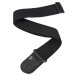 Daddario Cotton Guitar Strap Black, Coiled
