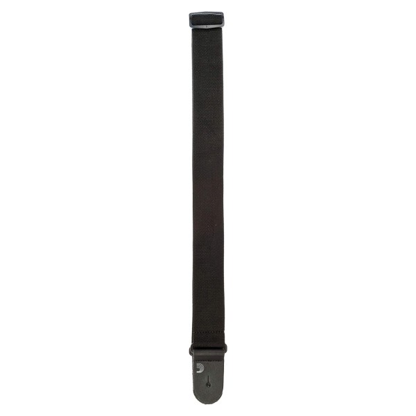 Daddario Cotton Guitar Strap Black, Straight