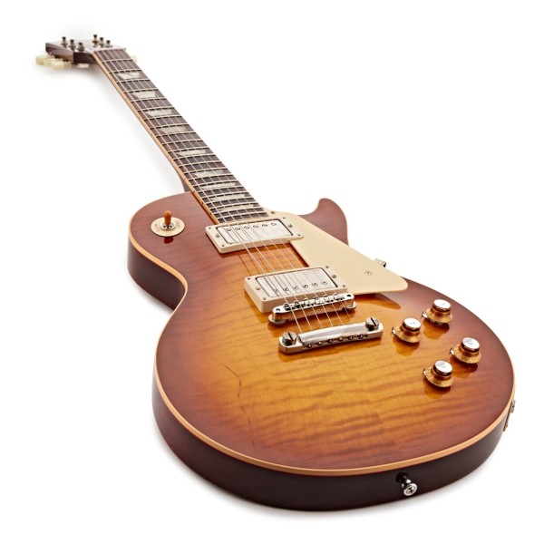 Gibson Custom 1960 Les Paul Standard Reissue VOS, Iced Tea #04432 - angled shot