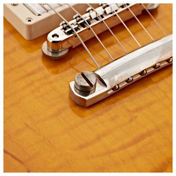 Gibson Custom 1960 Les Paul Standard Reissue VOS, Iced Tea #04432 - bridge
