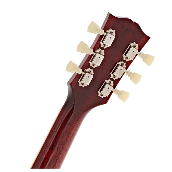 Gibson Custom 1960 Les Paul Standard Reissue VOS, Iced Tea #04432 - back of headstock