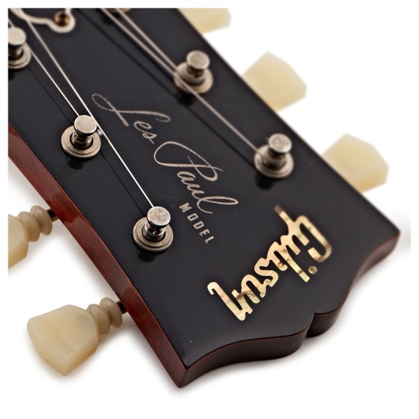 Gibson Custom 1960 Les Paul Standard Reissue VOS, Iced Tea #04432 - headstock logo