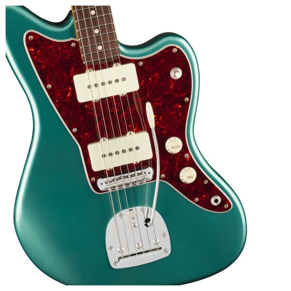 Fender American Professional Classic Jazzmaster RW, Faded Sherwood Green Metallic - hardware