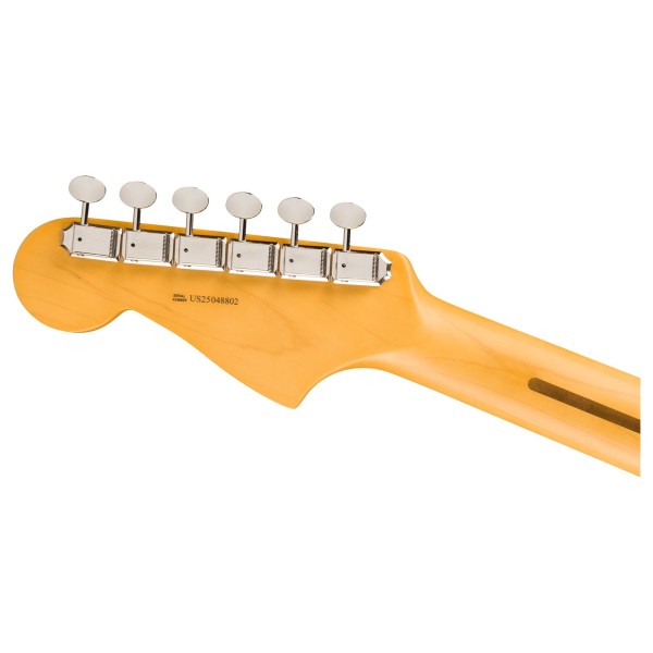 Fender American Professional Classic Jazzmaster RW, Faded Sherwood Green Metallic - back of headstock
