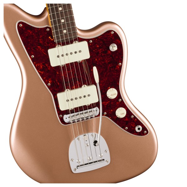 Fender American Professional Classic Jazzmaster RW, Faded Firemist Gold - hardware
