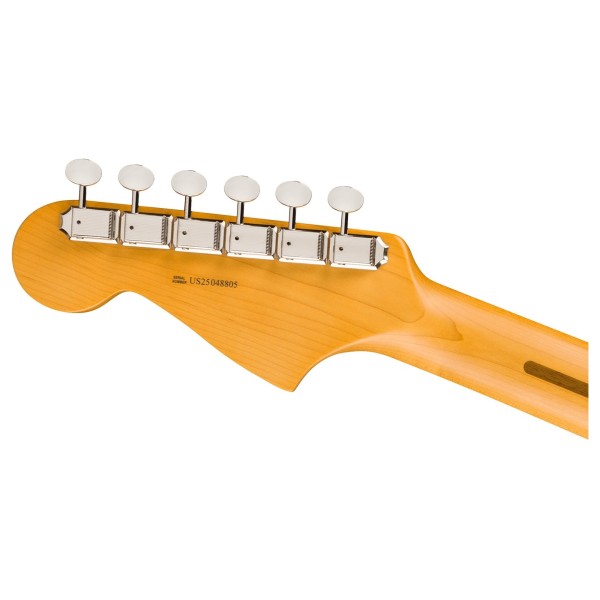 Fender American Professional Classic Jazzmaster RW, Faded Firemist Gold - back of headstock
