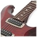 PRS S2 Custom 24-08, Fire Red Burst (2025) - upper bout