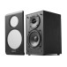 Edifier R33BT Active 2.0 Bluetooth Bookshelf Speaker Set, Black - grille 