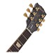 Gibson Les Paul Studio Gold Hardware, Ebony #204350102 - headstock