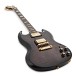 Gibson SG Supreme, Translucent Ebony Burst #228440376 - angled shot