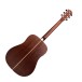Ferndale D2-e-plus Dreadnought Electro Acoustic, Satin Antique Burst, Back