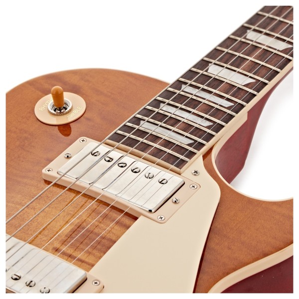 Gibson Les Paul Standard 50s Figured Top, Dirty Lemon Burst #217650132 - upper bout