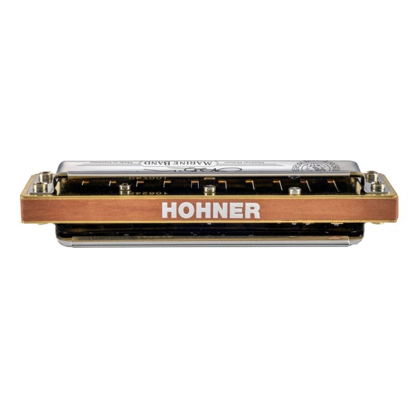 Hohner Steve Baker Marine Band Deluxe Harmonica, G Major