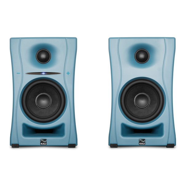 Kali Audio LP-UNF Studio Monitors, Blue - Front
