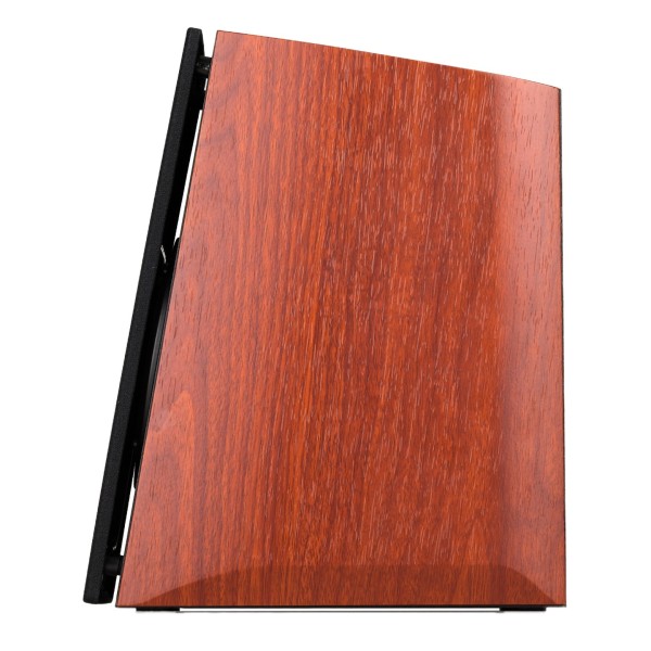 Edifier R2000DB Active 2.0 Bluetooth Bookshelf Speaker Set, Brown - side profile 