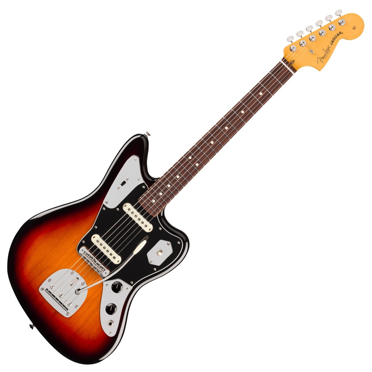 Click to view product details and reviews for Fender American Professional Classic Jaguar Rw 3 Color Sunburst.