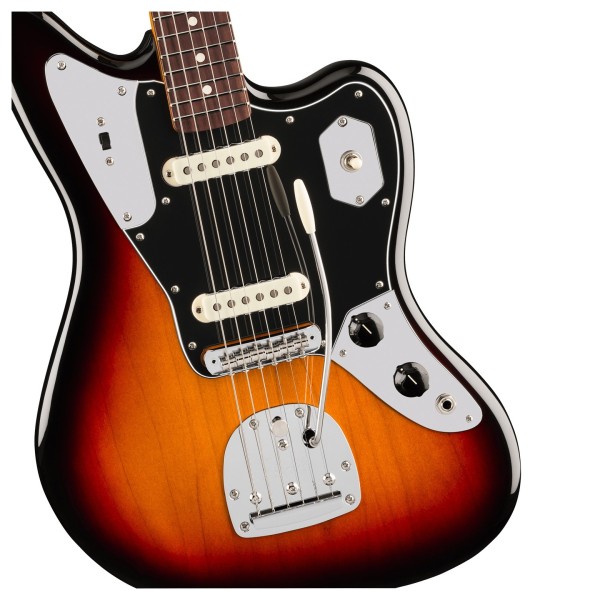 Fender American Professional Classic Jaguar RW, 3-Color Sunburst - hardware