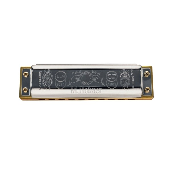 Hohner Steve Baker Marine Band Deluxe Harmonica, D Major
