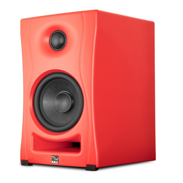 Kali Audio LP-UNF, Red (Pair) - Angled (Single)
