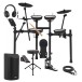 Roland TD-07KV V-Drums Electronic Drum Kit Bundle with SideKIK Amp