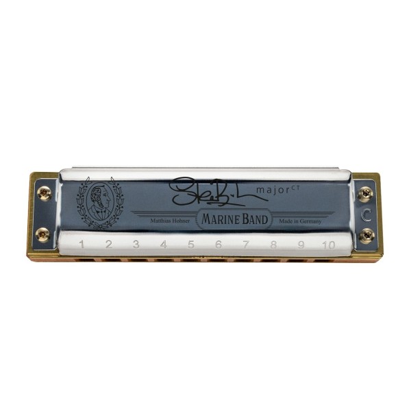 Hohner Steve Baker Marine Band Deluxe Harmonica, A Major