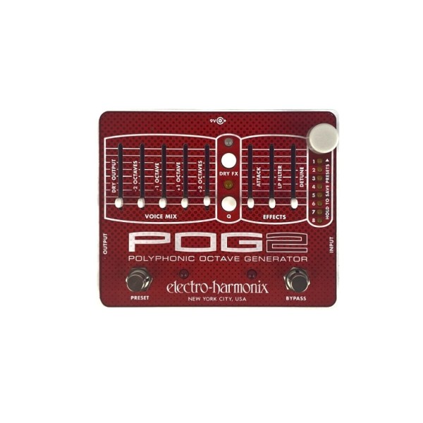 Electro Harmonix POG 2 polifoniczne Octave Generator | Gear4music