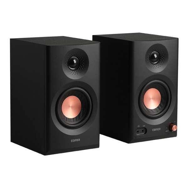 Edifier MR3 2.0 Monitor Bluetooth Speaker System, Black - left side 