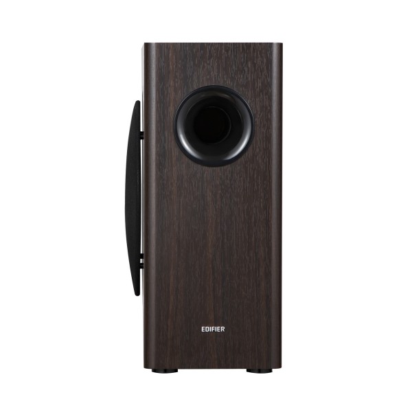 Edifier T5s Powered Subwoofer, Brown - port 
