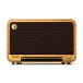 Edifier D32 Tabletop Bluetooth Hi-Res Speaker With Built In Battery, Brown - front 