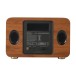 Edifier D32 Tabletop Bluetooth Hi-Res Speaker With Built In Battery, Brown - rear 