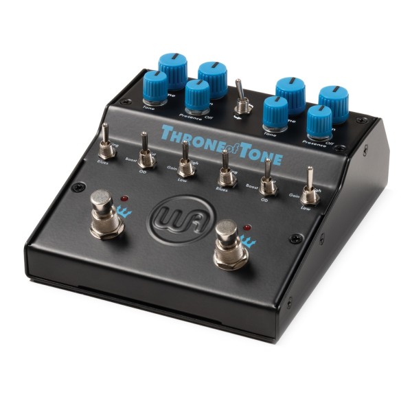 Warm Audio Throne Of Tone Overdrive Pedal - Angled
