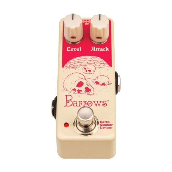 EarthQuaker Devices Barrows Fuzz Attacker Front Angle