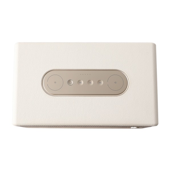 Edifier ES300 Tabletop Bluetooth Hi-Res Airplay 2 Speaker With Built In Battery, Ivory - top 