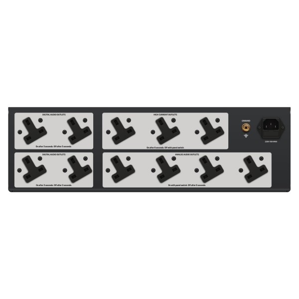 Black Lion Audio PG-2 Power Conditioner - Rear