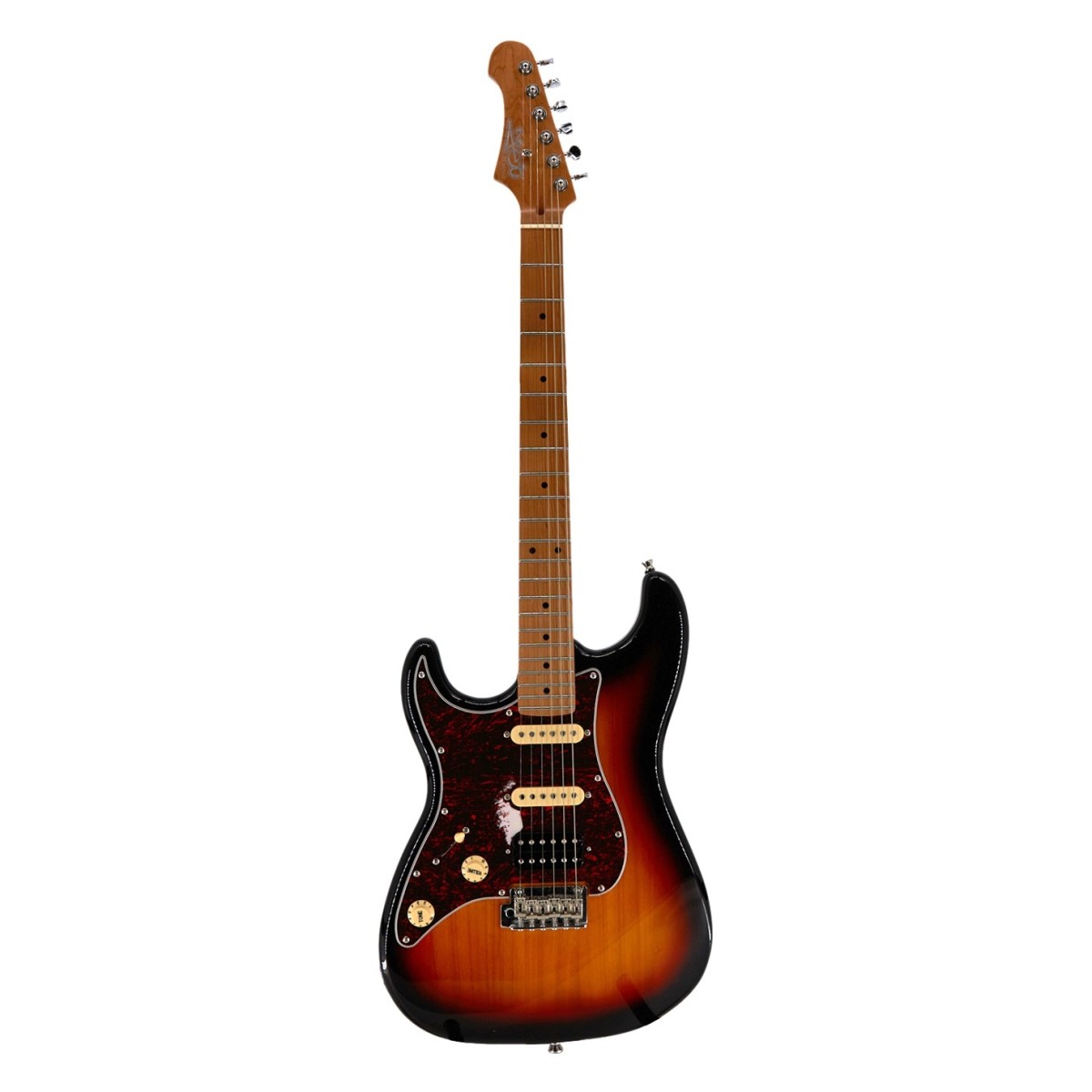 Jet Js400 JET Guitars JS-400 Roasted Maple Left Handed, Sunburst - Secondhand at ...