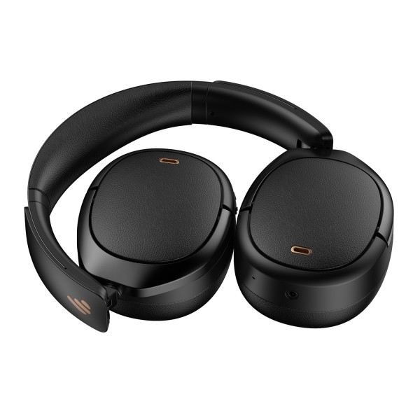 Edifier WH950NB Hybrid Active Noise Cancelling Bluetooth Headphones, Black - fold 