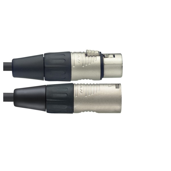 Stagg NMC1R N-Series 1m Microphone Cable (XLR M/F)
