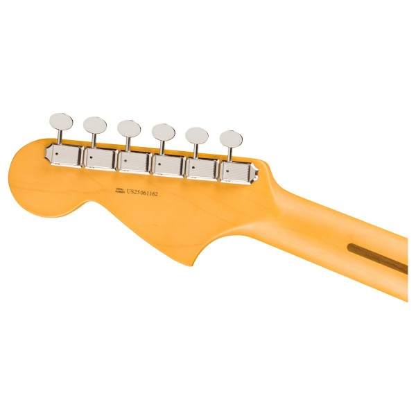 Fender American Professional Classic Jaguar RW, Faded Firemist Gold - back of headstock