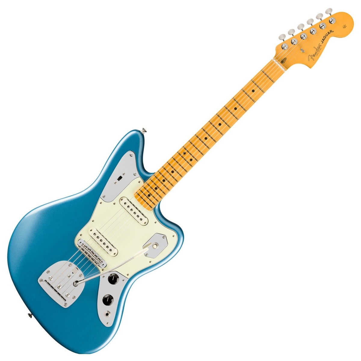Click to view product details and reviews for Fender American Professional Classic Jaguar Mn Faded Lake Placid Blue.