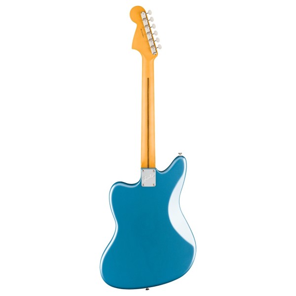 Fender American Professional Classic Jaguar MN, Faded Lake Placid Blue - back