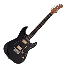 Jet - 400 Series - JS-400 BKR H - Black, HH, Roasted Poplar Body, Roasted Maple Neck, Rosewood Fingerboard in JS-400
